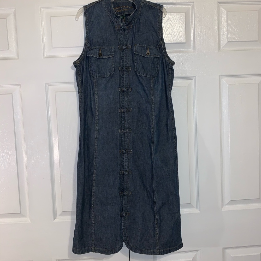 Ralph Lauren denim dress size 12